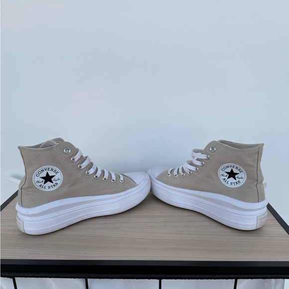 Tan converse high tops - Picture 4 of 7